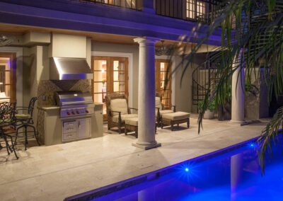 Pool and Outdoor Living Area